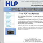 Screen shot of the H L P Tube Formers Ltd website.