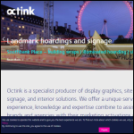 Screen shot of the Octink Ltd website.