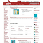Screen shot of the Talon - Direct website.