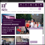 Screen shot of the 12 Degrees Ltd website.