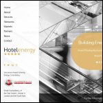 Screen shot of the Hotel Energy Ltd website.