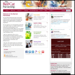 Screen shot of the The RedCat Partnership Ltd website.