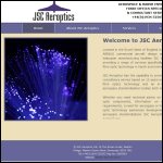 Screen shot of the JSC Aeroptics Ltd website.