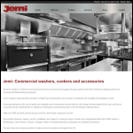 Screen shot of the DMF Catering Equipment Ltd website.