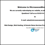 Screen shot of the Microwaves World (Battle Electronic Services Ltd) website.