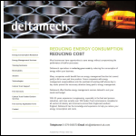 Screen shot of the Deltamech Services Ltd website.