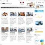 Screen shot of the CH Workspace Ltd website.