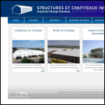 Screen shot of the Omega Structures Ltd website.
