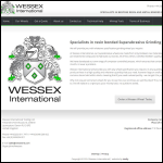 Screen shot of the Wessex International Tooling website.