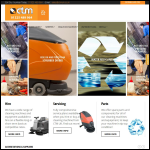 Screen shot of the Columbus Cleaning Machines (North East) Ltd website.