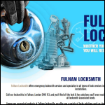 Screen shot of the Fulham Locksmith website.