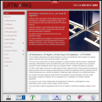 Screen shot of the Liftworks Ltd website.