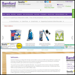 Screen shot of the Bamford Trading (UK) Ltd website.