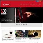 Screen shot of the Cimbali UK Ltd website.