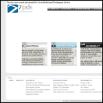 Screen shot of the 7pds Ltd - Induction Loop website.