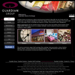 Screen shot of the Guardian Interiors & Design website.