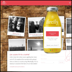Screen shot of the Firefly Tonics Ltd website.