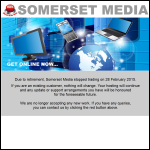Screen shot of the Somerset Media website.