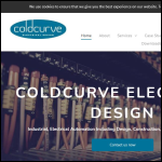 Screen shot of the Coldcurve Ltd website.