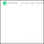 Screen shot of the Glenelg Product Design Ltd website.