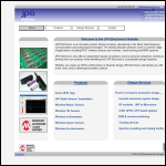 Screen shot of the JPA Electronics Ltd website.