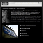 Screen shot of the Richmond CNC Engineering (Devon) Ltd website.