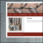 Screen shot of the 1st Solo Ductwork Services Ltd website.