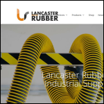 Screen shot of the Lancaster Rubber & Industrial Supplies Ltd website.