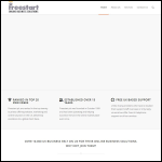Screen shot of the Freestart plc website.