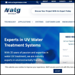 Screen shot of the Atg UV Technology website.