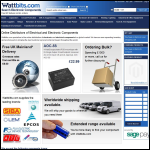 Screen shot of the Wattbits Ltd website.