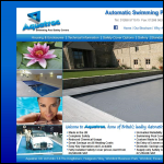 Screen shot of the Aquatrac (UK) Ltd website.
