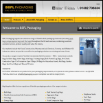 Screen shot of the Bag Supplies (FIBC) Ltd website.