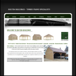 Screen shot of the Bolton Buildings Ltd website.