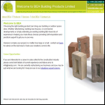 Screen shot of the BEA Building Products Ltd website.