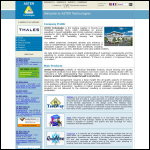 Screen shot of the ASTER Technologies Ltd website.