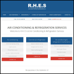 Screen shot of the RH Environmental Services Ltd website.