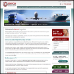 Screen shot of the Kentco Logistics website.