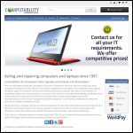 Screen shot of the Computability (Richmond) Ltd website.