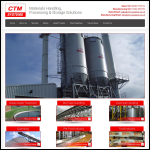 Screen shot of the CTM Systems website.
