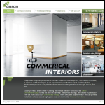 Screen shot of the Ansan Commercial Interiors Ltd website.