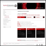 Screen shot of the Applied Cytometry Systems Ltd website.