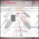 Screen shot of the Arcon Electric Distributors website.