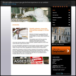 Screen shot of the Asbestos (UK) Ltd website.