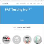 Screen shot of the PAT Testing Northwest website.