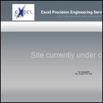 Screen shot of the Excel Precision Engineering Ltd website.