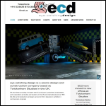 Screen shot of the Eye Catching Design website.