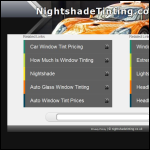 Screen shot of the Nightshade website.