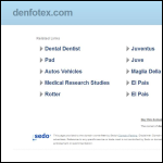 Screen shot of the Denfotex Light Systems Ltd website.