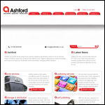 Screen shot of the Ashford Colour Press Ltd website.